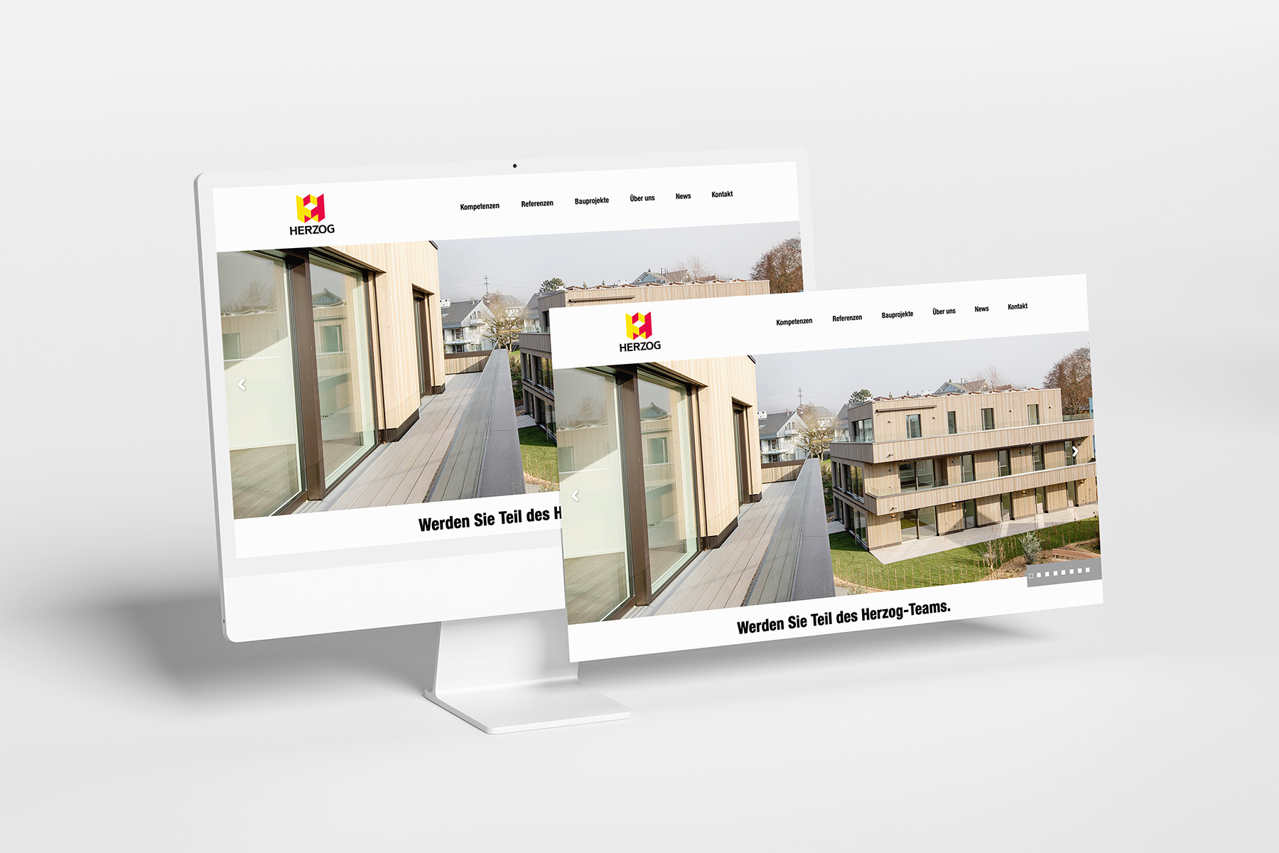 HERZOG Bau und Holzbau AG: TYPO3 , Webdesign, Webentwicklung